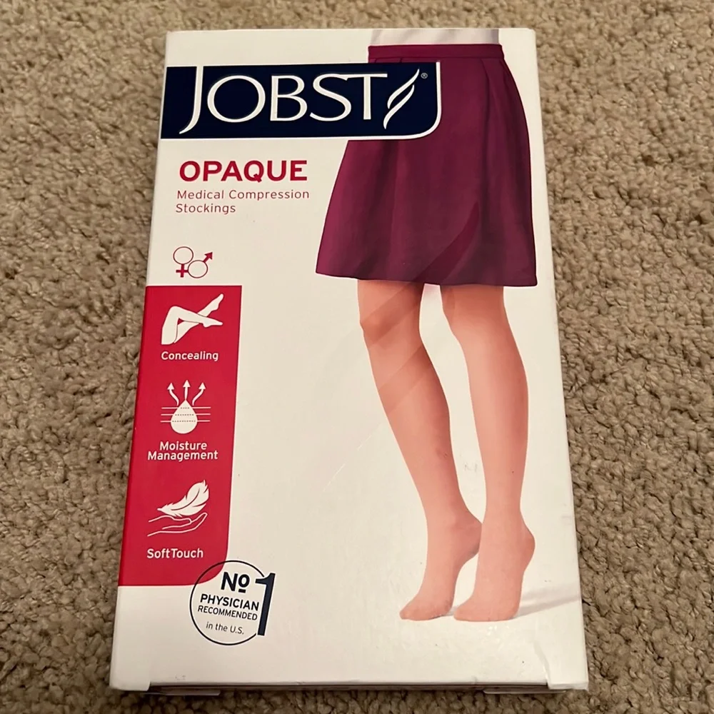 Jobst compression stockings Natural Large Knee